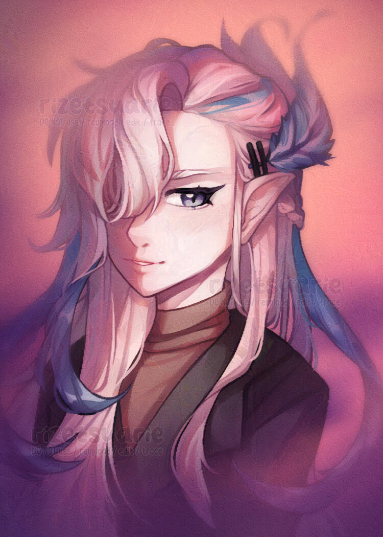 Fanart (Neuvillette from Genshin Impact)