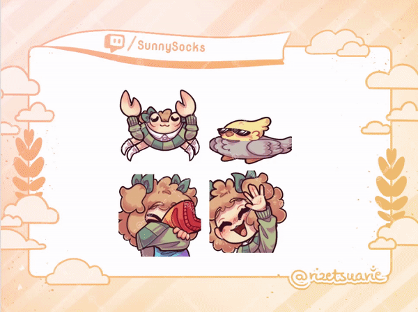 Commission (@SunnySocks - twitch)