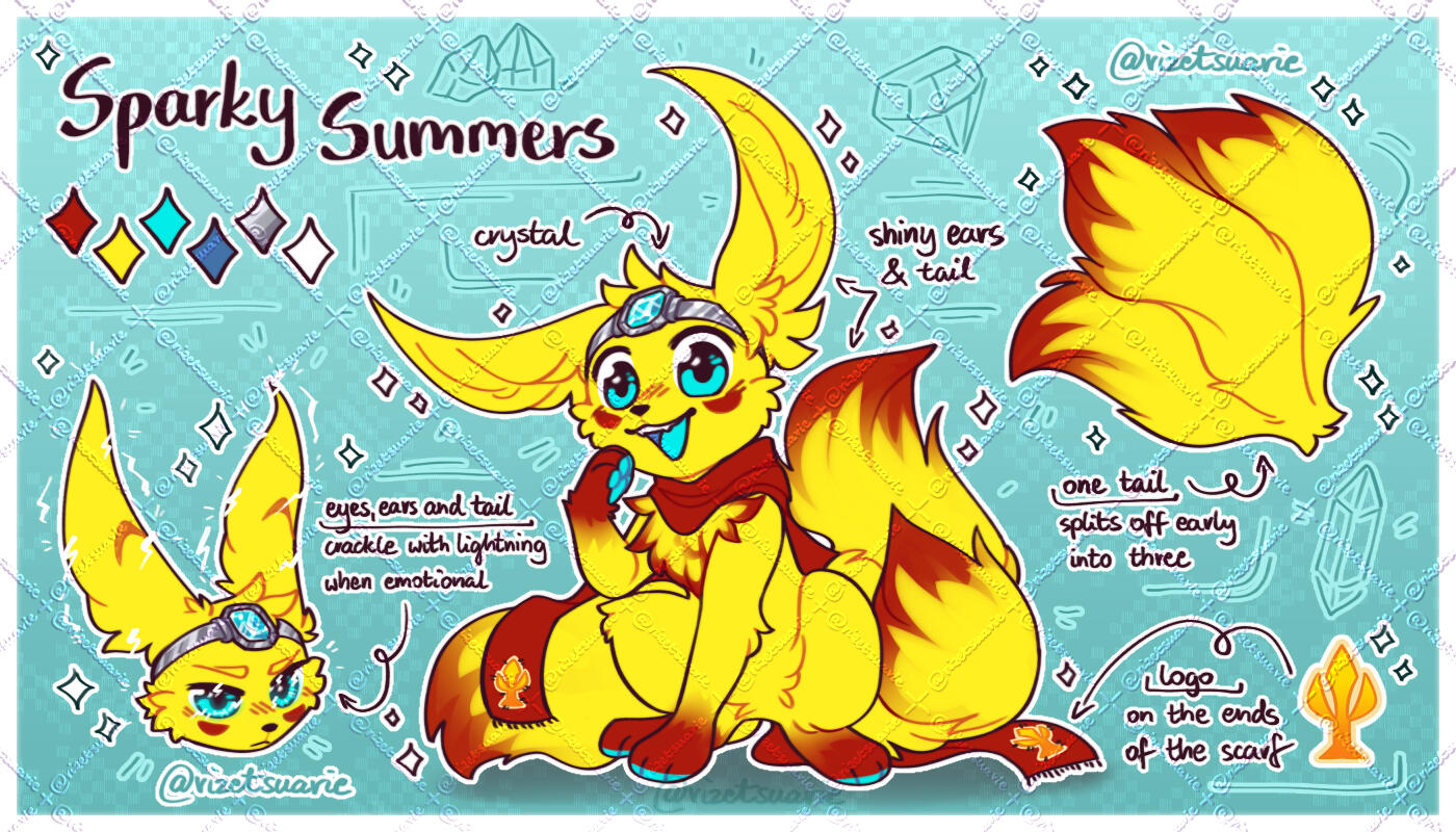 (+Custom design) Commission (@Sparky_Summers - twitch)