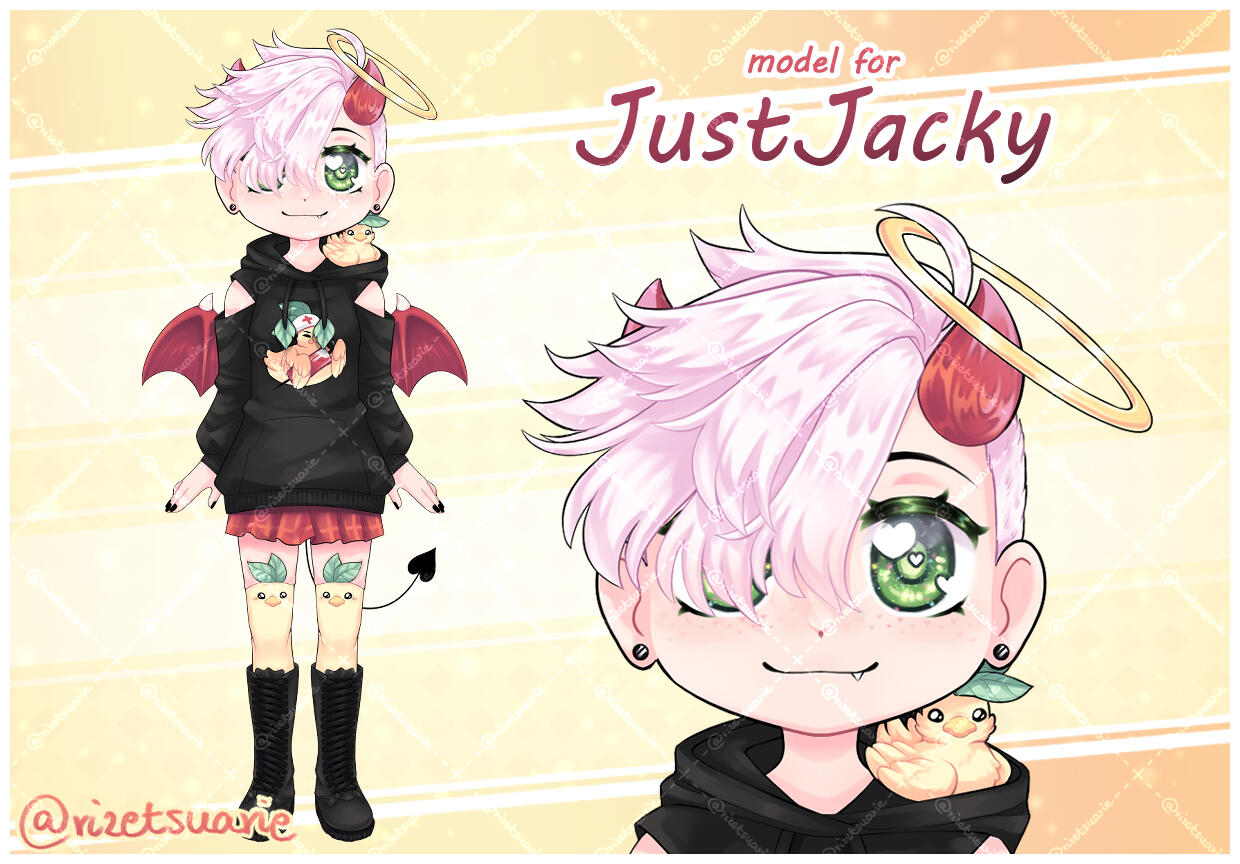 Fullbody | Commission (@JustJacky - twitch)